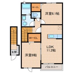 掛川駅 車移動9分  2.8km 2階の物件間取画像